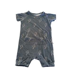 Monkeeroos Pajamas Lightning Bolt Romper - 18-24 Months